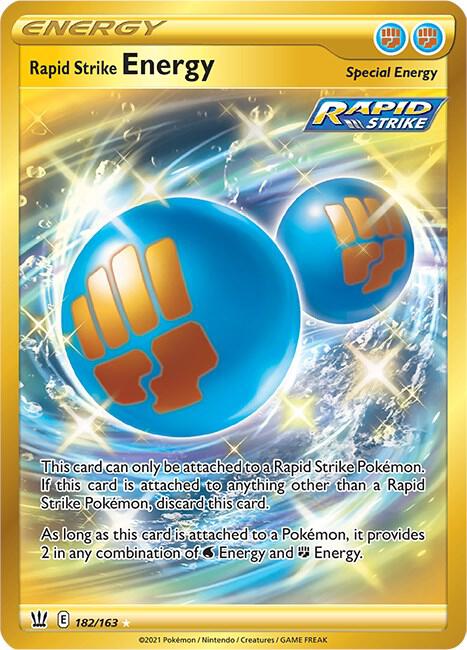 Rapid Strike Energy (Secret) - SWSH05: Battle Styles (SWSH05)