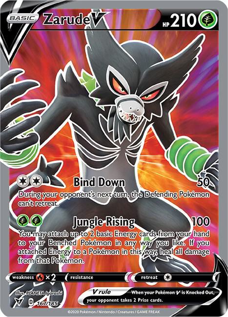 Zarude V (Full Art) - SWSH04: Vivid Voltage (SWSH04)