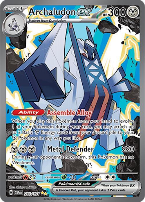 Archaludon ex - 241/191 - SV08: Surging Sparks (SSP)