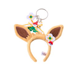 Llaveros de orejas Pikachu y Eevee exclusivos de pokepark Kanto