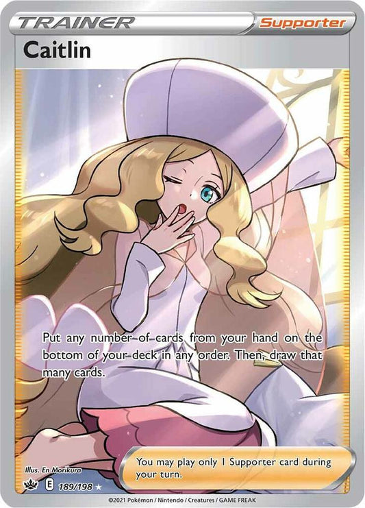 Caitlin (Full Art) - SWSH06: Chilling Reign (SWSH06)