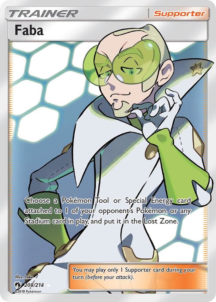 Faba (Full Art) - SM - Lost Thunder (SM8)MP