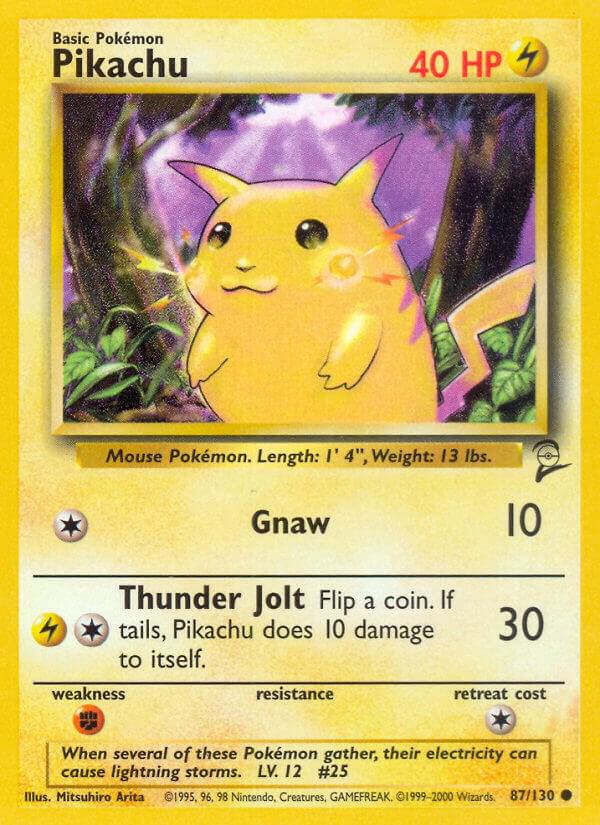 Pikachu - Base Set 2 (BS2)