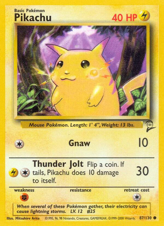 Pikachu - Base Set 2 (BS2)