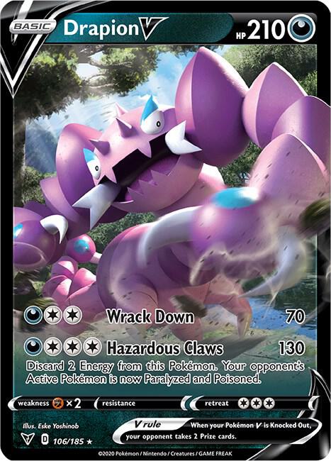 Drapion V - SWSH04: Vivid Voltage (SWSH04)