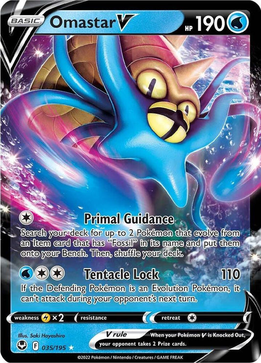 Omastar V - SWSH12: Silver Tempest (SWSH12) español