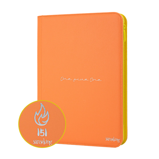 Sanseking  Pokémon 151 Binders Orange Color: Orange