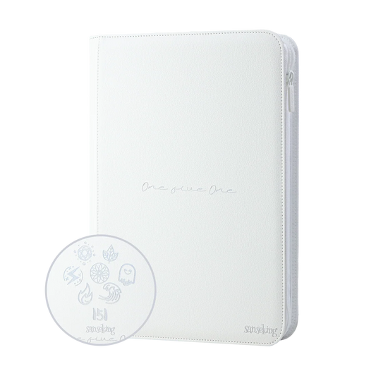 Sanseking  Pokémon 151 Binders White Color: White