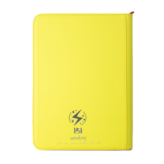 Sanseking  Pokémon 151 Binders Yellow Color: Yellow