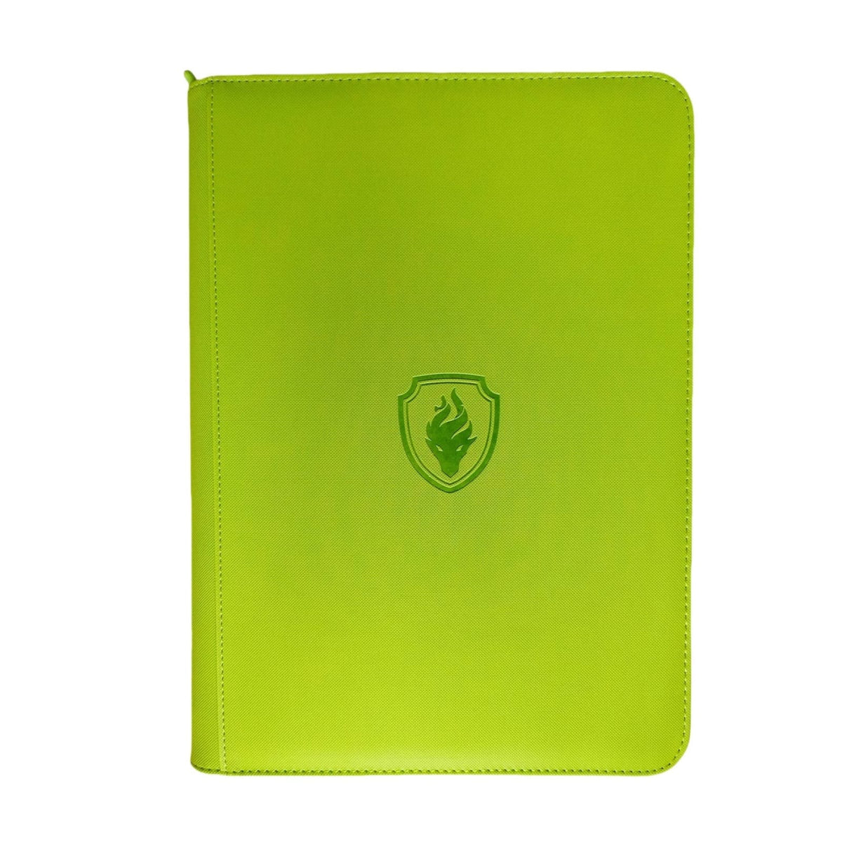 Binder 3x3 con ziper Verde limon