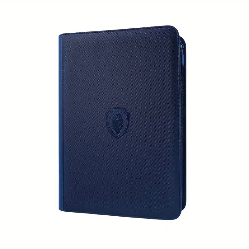 Binder 3x3 con ziper Azul marino