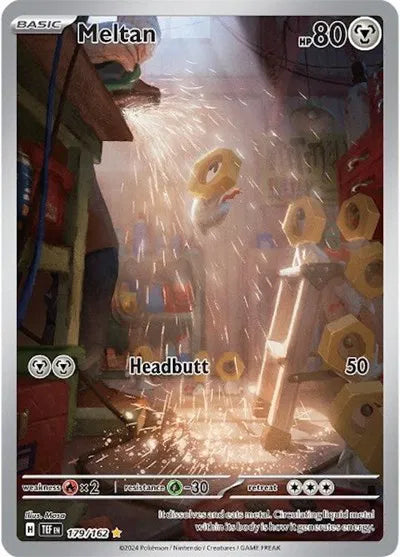 Meltan Temporal Forces Illustration Rare 179/162