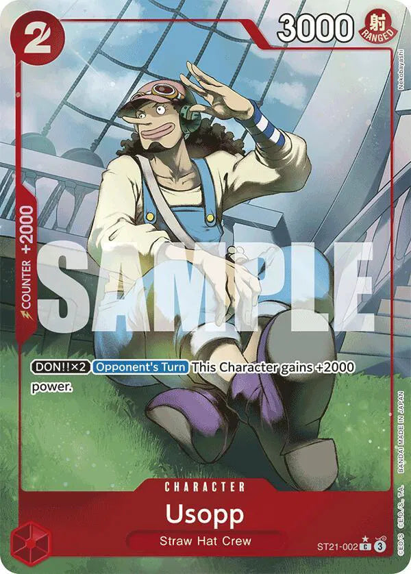 Usopp (Parallel) Starter Deck EX: Gear 5 C ST21-002