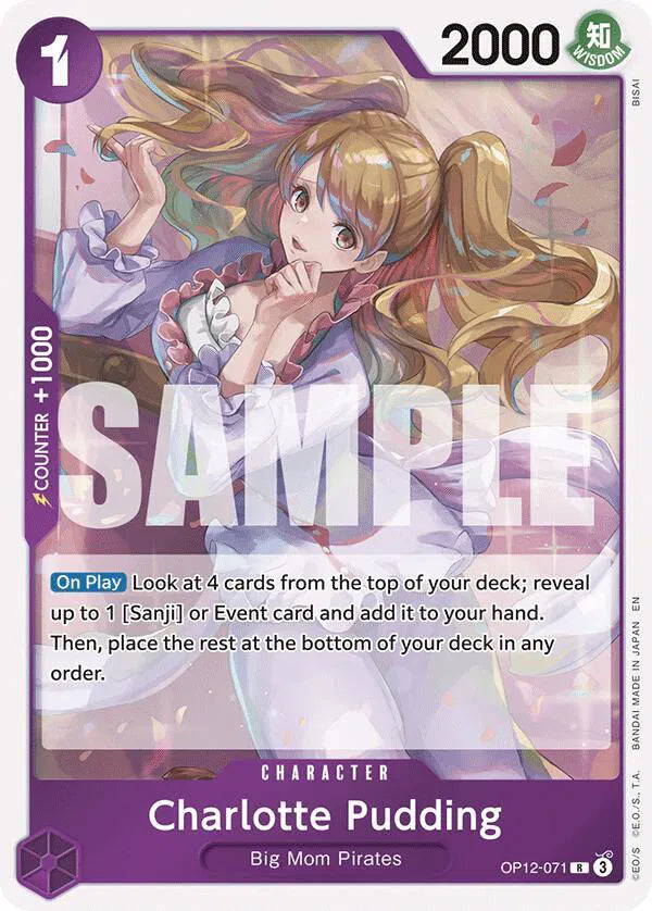 Charlotte Pudding Legacy of the Master R OP12-071