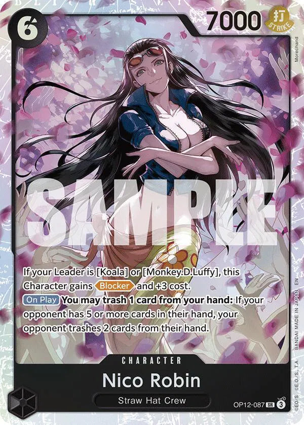 Nico Robin Legacy of the Master SR OP12-087
