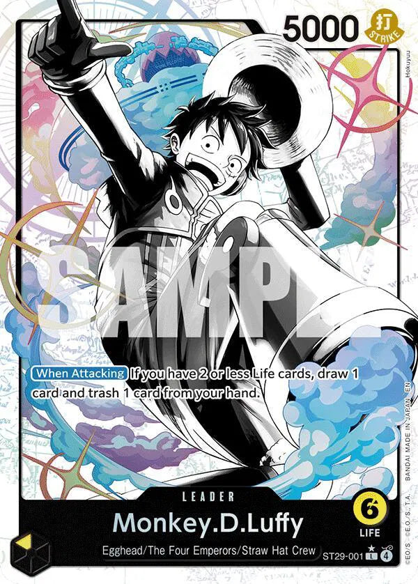Monkey.D.Luffy (001) (Parallel) Starter Deck 29: Egghead L ST29-001