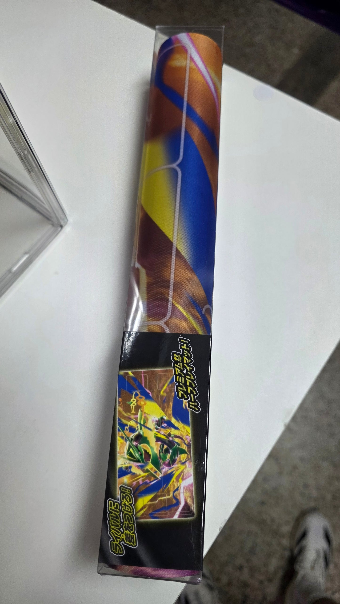 Playmat mega rayquaza pokemon center