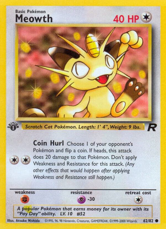 Meowth - Equipo Rocket (TR) unlimitd