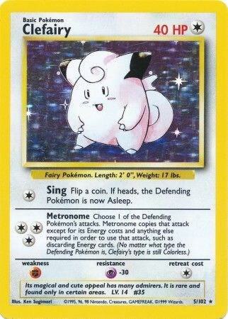 Clefairy - Base Set (BS)LP