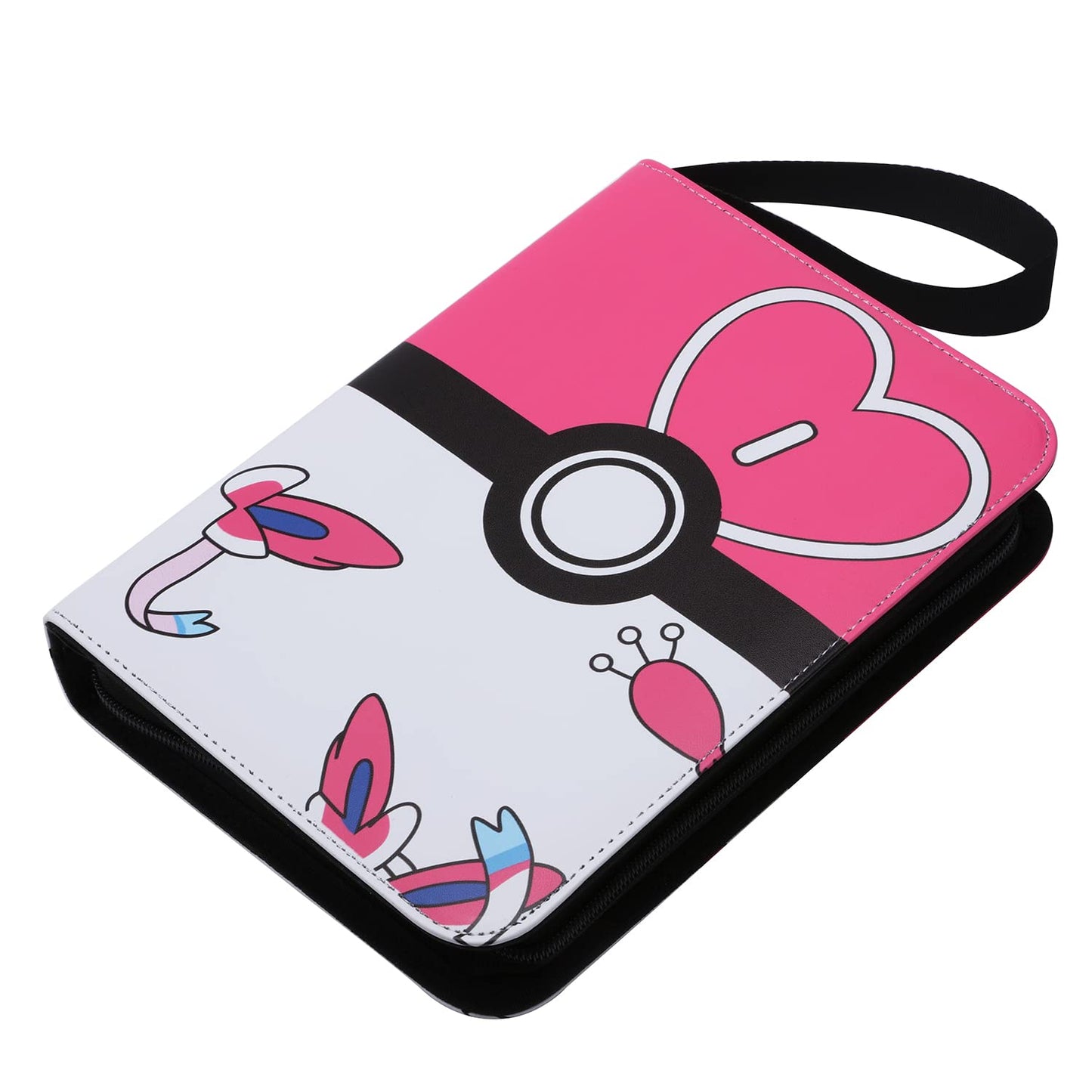 Binder de Silveon 400 cartas,ziper de cuerina