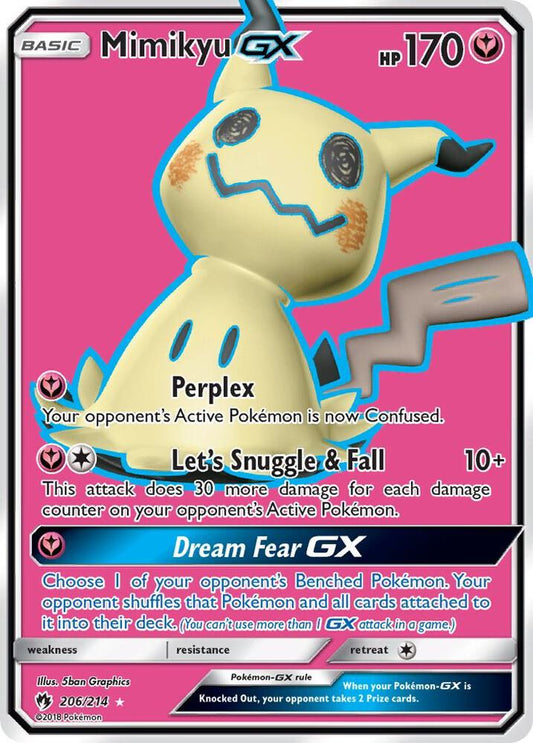 Mimikyu GX (Full Art) - SM - Lost Thunder (SM8)
