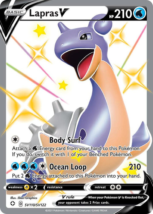 Lapras V - Shining Fates: Shiny Vault (SHFSV) (Español)