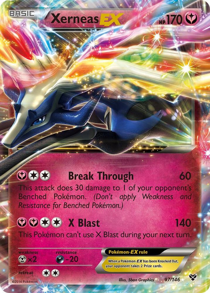Xerneas EX - XY Base Set (XY)