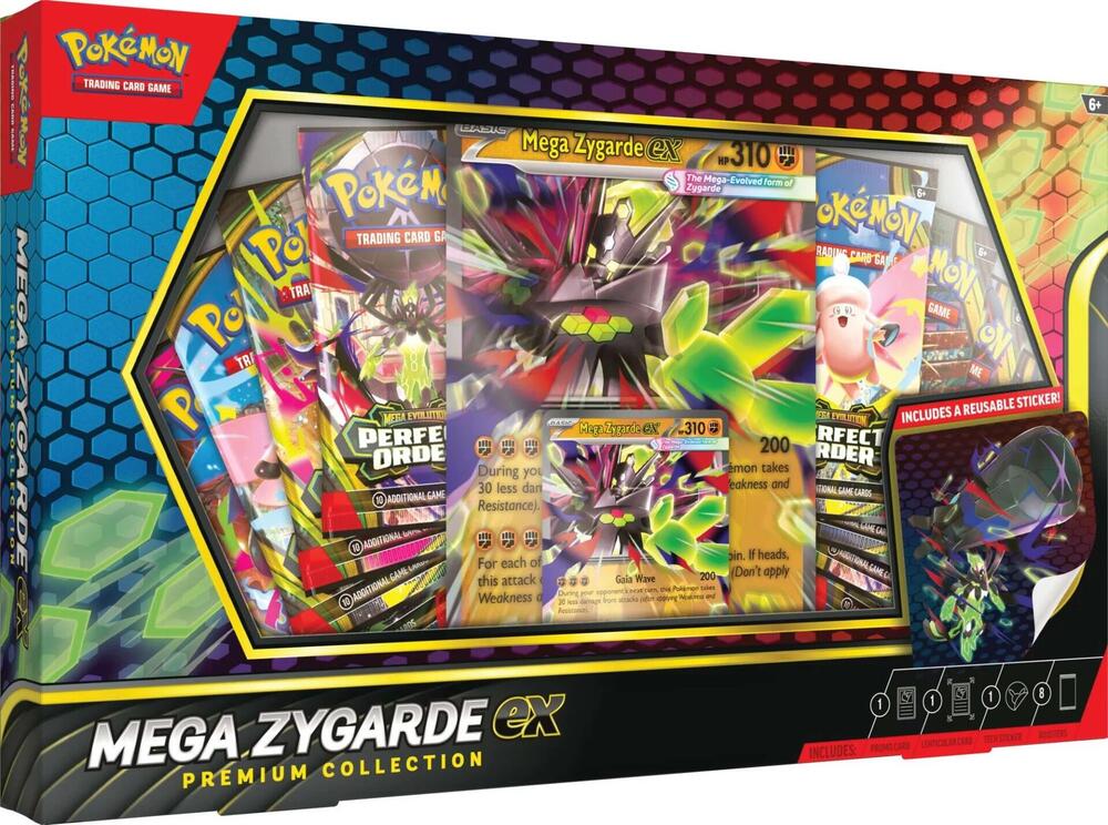 Mega Zygarde ex Premium Collection - Miscellaneous Cards & Products (MCAP)