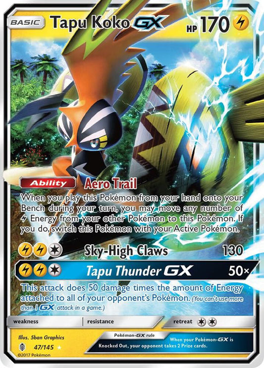 Tapu Koko GX - SM - Guardians Rising (SM02)