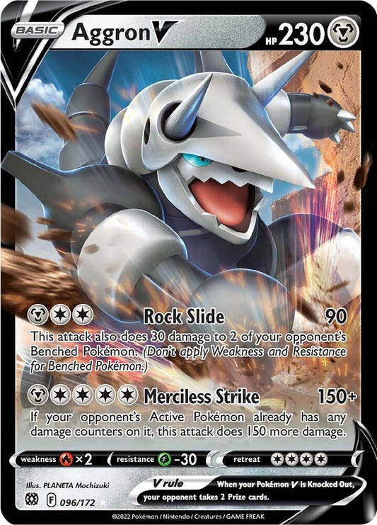 Aggron V - SWSH09: Estrellas brillantes (SWSH09)