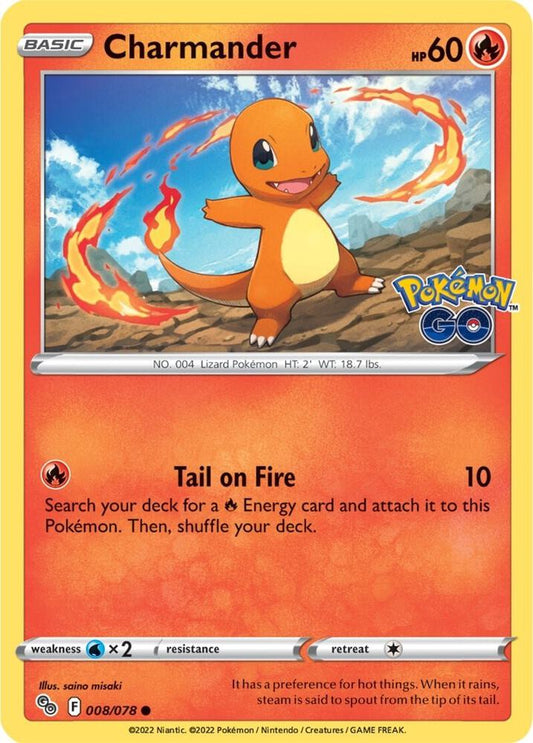 Charmander - Pokemon GO (PGO) español