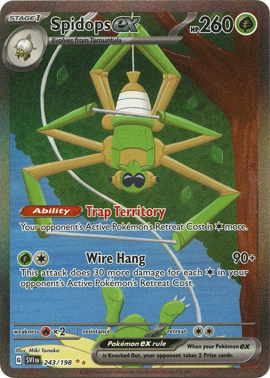 (Spidops ex - 243/198 - SV01: Scarlet & Violet Base Set (SV1)