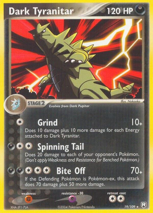 Dark Tyranitar - 019/109 - Team Rocket Returns (RR)LP