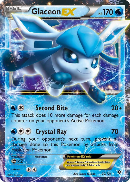 Glaceon EX - XY - Fates Collide (FCO)