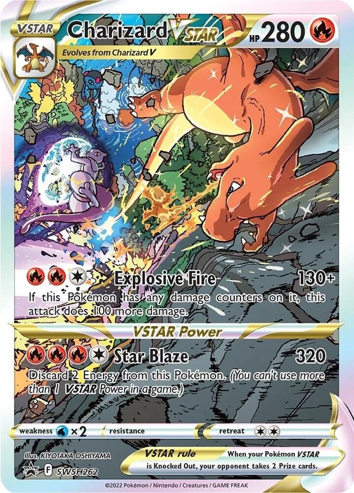 Charizard VSTAR - SWSH262 - SWSH: Sword & Shield Promo Cards (SWSD)(español)