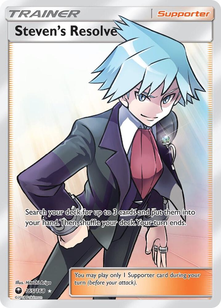 Steven's Resolve (Full Art) - SM - Celestial Storm (CES)