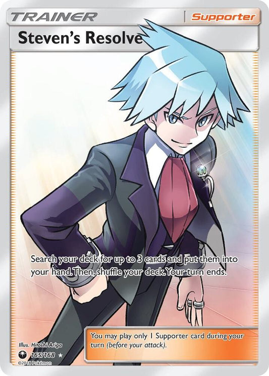 Steven's Resolve (Full Art) - SM - Celestial Storm (CES)