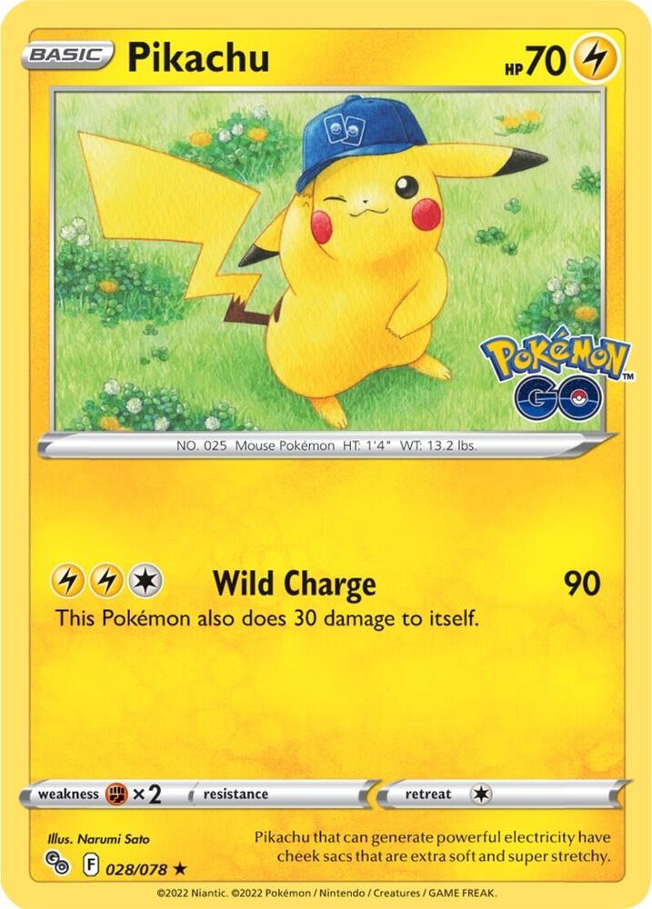 Pikachu (28) - Pokémon GO (PGO)