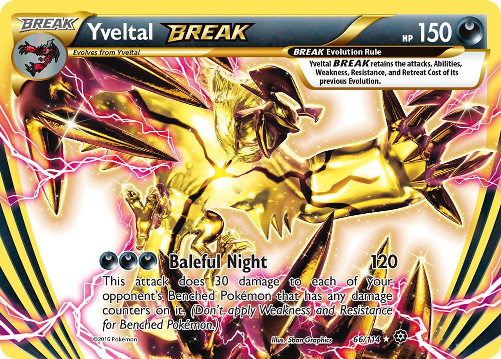 Yveltal BREAK - XY - Steam Siege (STS)