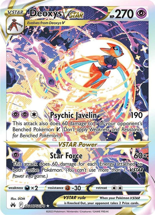 Deoxys VSTAR - Crown Zenith: Galarian Gallery (CRZ:GG)(español)