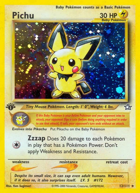 Pichu - Neo Genesis (N1)1st edition MP