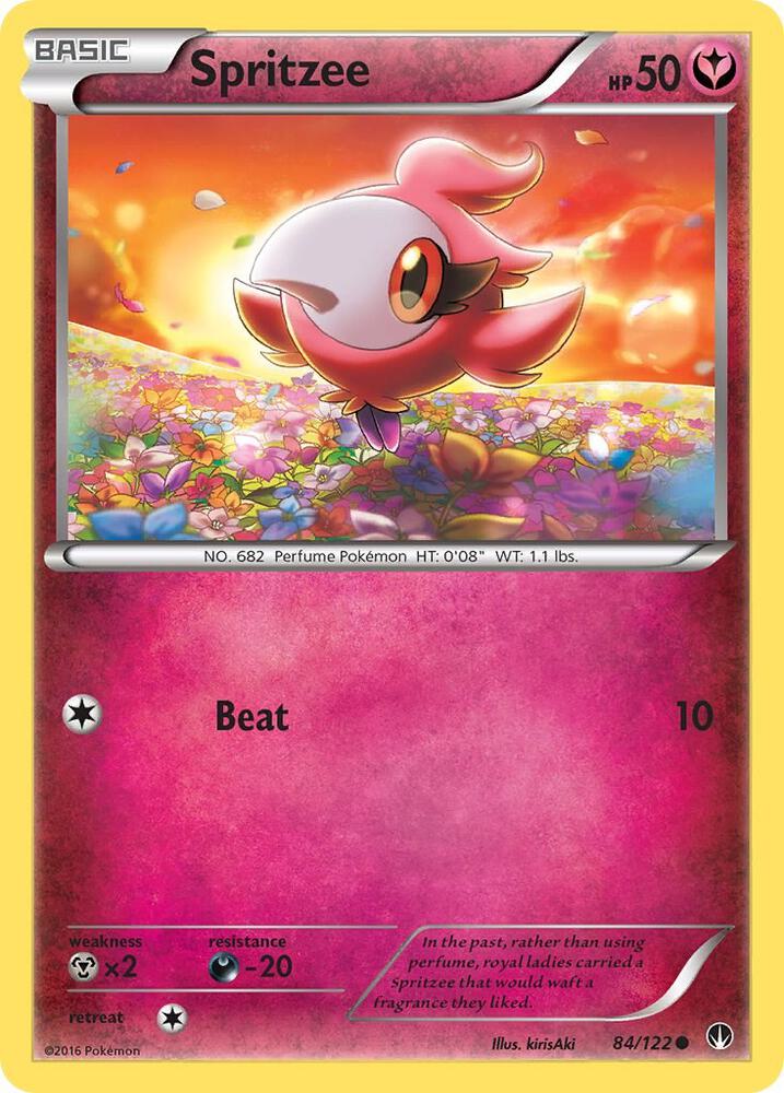 Spritzee - XY - BREAKpoint (BKP) reverse holo