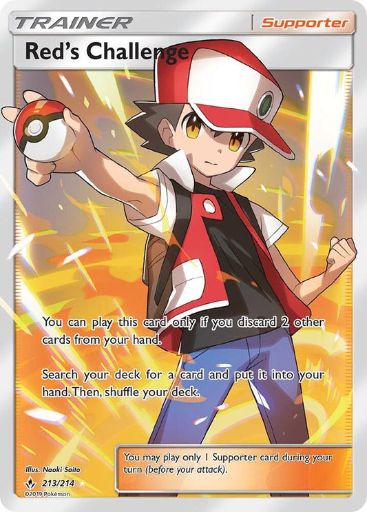 Red's Challenge (Full Art) - SM - Unbroken Bonds (SM10)