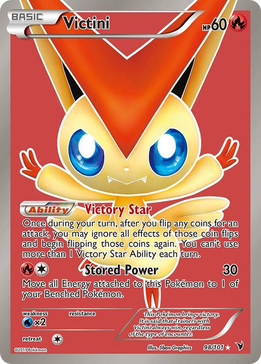 Victini (98 Full Art) - Noble Victories (NVI)LP