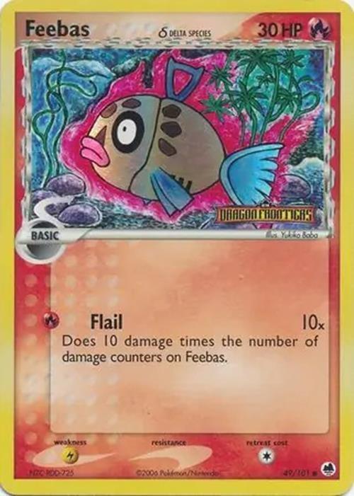 Feebas (Delta Species) - Dragon Frontiers (DF)MP