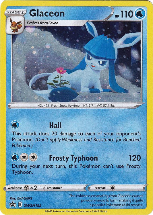 Glaceon - SWSH192 - SWSH: Sword & Shield Promo Cards (SWSD)