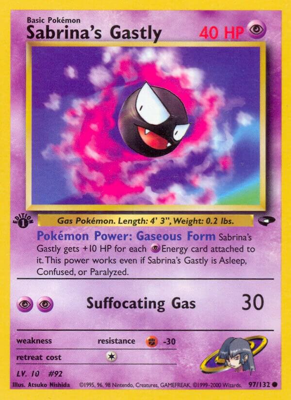 Sabrina's Gastly (97) - Gym Challenge (G2)unlimited