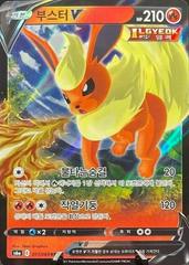 Flareon V #11 Pokemon Korean Eevee Heroes