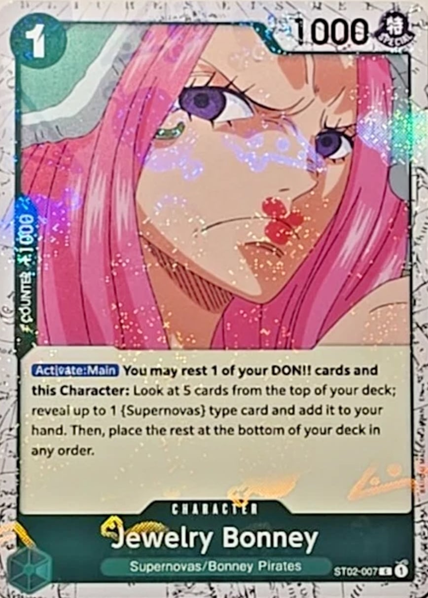 Jewelry Bonney - ST-02: Starter Deck 2 Worst Generation (ST-02)