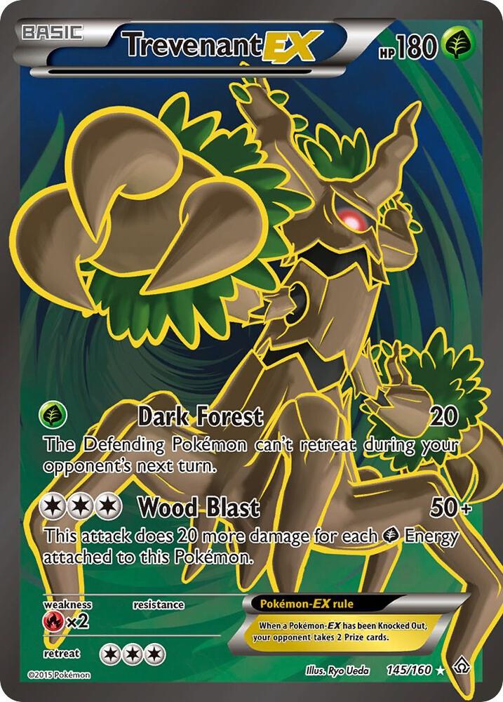 Trevenant EX (145 Full Art) - XY - Primal Clash (PRC)
